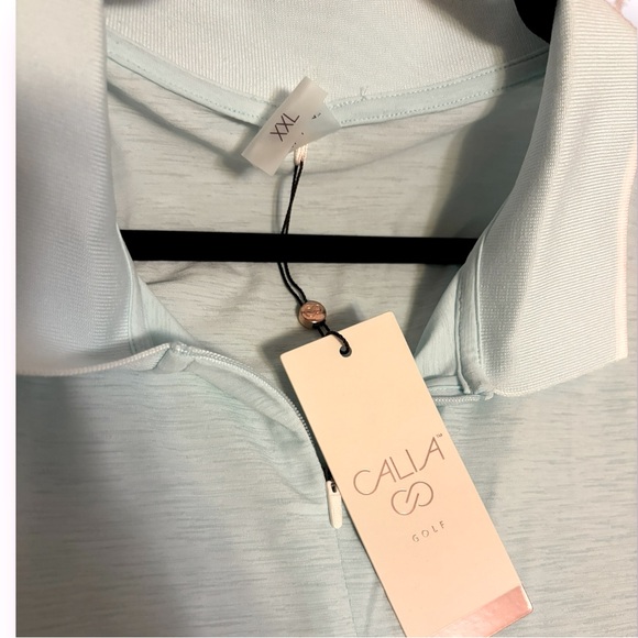 Calia Golf - Half Zip, Collared Tank Top - Picture 2 of 6